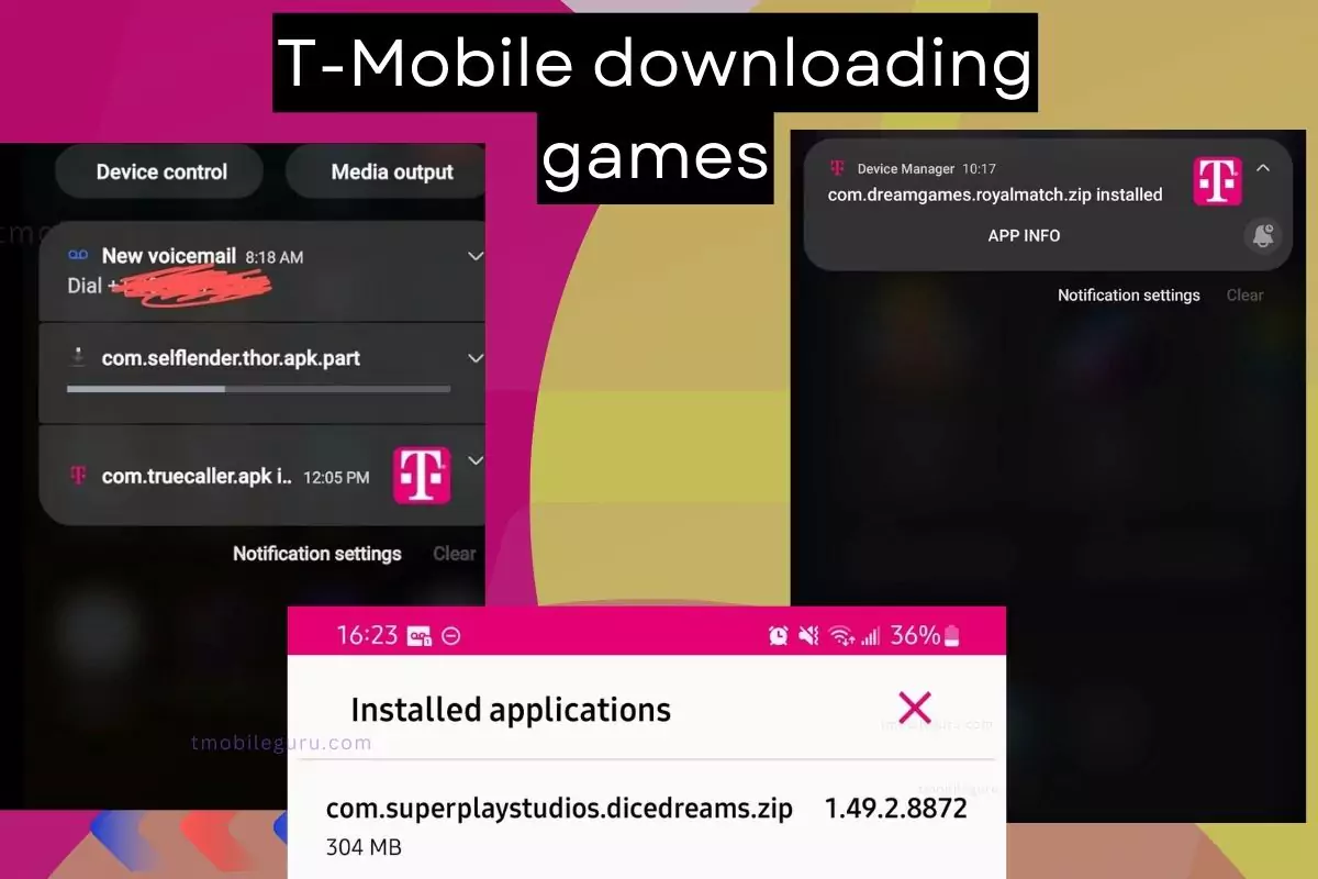 TMobile Keeps Installing Games all screenshots